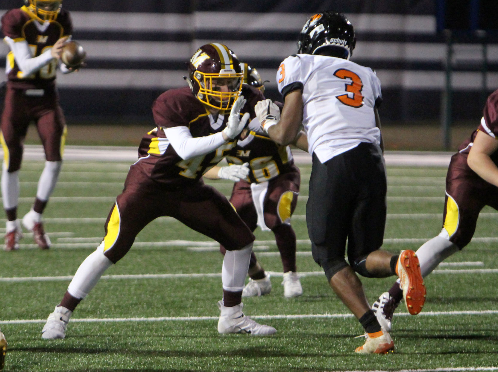 New Richmond at Menomonie football 11-1-19